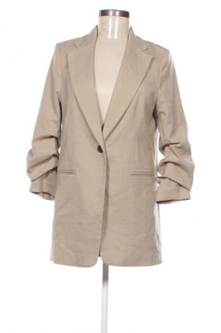 Дамско сако H&M, Размер S, Цвят Бежов, Цена 18,99 лв.