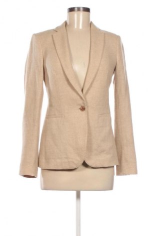 Damski żakiet Massimo Dutti, Rozmiar S, Kolor Beżowy, Cena 250,71 zł
