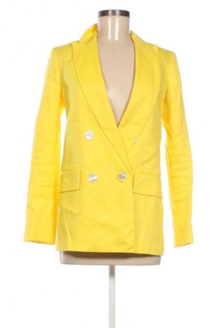 Дамско сако Massimo Dutti, Размер S, Цвят Жълт, Цена 48,99 лв.