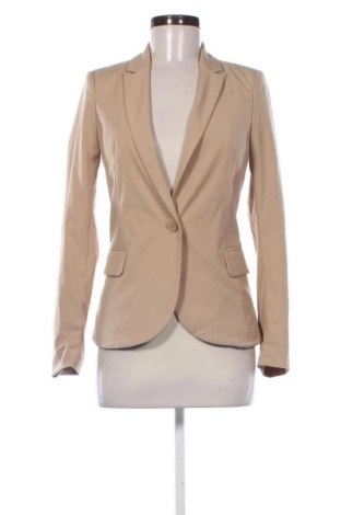 Γυναικείο σακάκι Stradivarius, Μέγεθος XS, Χρώμα  Μπέζ, Τιμή 24,48 €