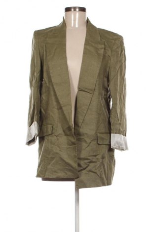 Sacou de femei Zara, Mărime S, Culoare Verde, Preț 104,99 Lei