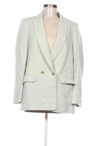 Sacou de femei Zara, Mărime M, Culoare Verde, Preț 126,32 Lei