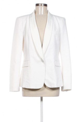 Дамско сако Zara, Размер XL, Цвят Бял, Цена 45,00 лв.