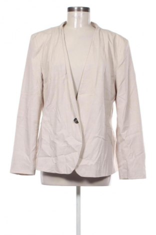Γυναικείο σακάκι Zara, Μέγεθος XL, Χρώμα  Μπέζ, Τιμή 20,99 €