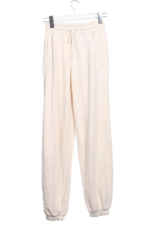 Pantaloni trening de femei Adidas Originals, Mărime XXS, Culoare Ecru, Preț 201,99 Lei