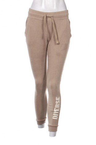 Γυναικείο αθλητικό παντελόνι Diverse, Μέγεθος M, Χρώμα  Μπέζ, Τιμή 14,91 €
