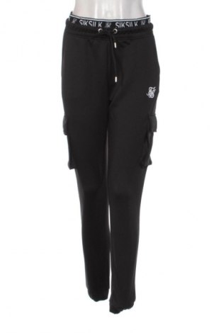 Дамско спортно долнище SikSilk, Размер M, Цвят Черен, Цена 20,99 лв.
