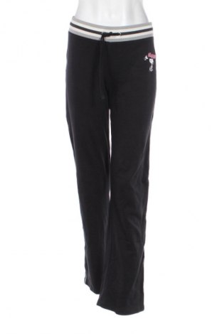 Γυναικείο αθλητικό παντελόνι Snoopy, Μέγεθος L, Χρώμα Μαύρο, Τιμή 27,70 €