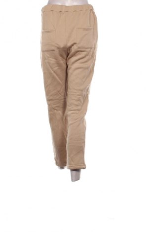 Дамско спортно долнище Unbranded, Размер L, Цвят Бежов, Цена 21,99 лв.