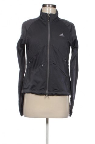 Γυναικεία αθλητική ζακέτα Adidas, Μέγεθος M, Χρώμα Γκρί, Τιμή 27,99 €