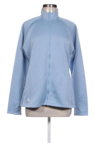 Bluză trening de femei Adidas, Mărime L, Culoare Albastru, Preț 165,99 Lei