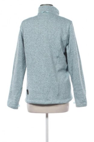 Γυναικεία αθλητική ζακέτα Jack Wolfskin, Μέγεθος L, Χρώμα Μπλέ, Τιμή 33,99 €