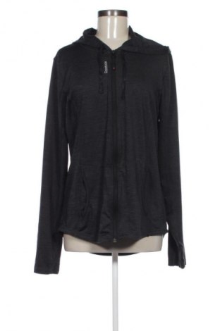 Γυναικεία αθλητική ζακέτα Reebok, Μέγεθος L, Χρώμα Μαύρο, Τιμή 24,55 €