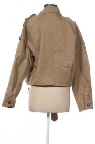 Geacă de femei Bershka, Mărime L, Culoare Bej, Preț 94,99 Lei