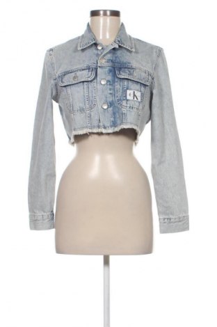 Damenjacke Calvin Klein Jeans, Größe S, Farbe Blau, Preis 94,27 €