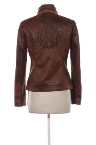 Дамско яке Desigual, Размер M, Цвят Кафяв, Цена 89,00 лв.