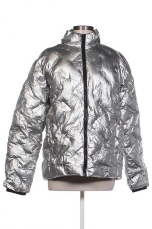 Дамско яке H&M, Размер L, Цвят Сребрист, Цена 49,99 лв.