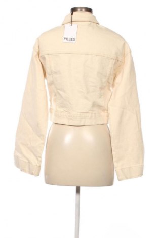 Γυναικείο μπουφάν Pieces, Μέγεθος XS, Χρώμα  Μπέζ, Τιμή 35,99 €