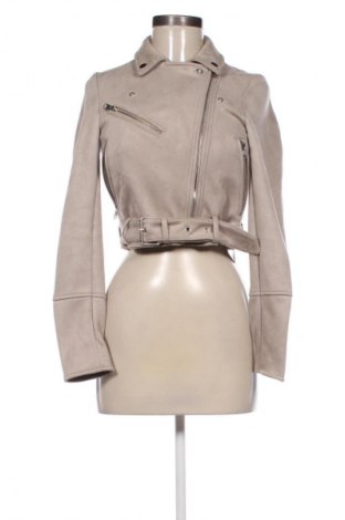 Дамско яке Pull&Bear, Размер XS, Цвят Сив, Цена 29,99 лв.