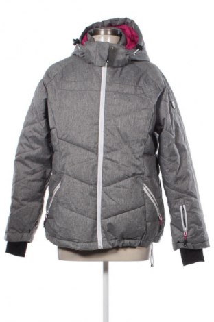 Γυναικείο μπουφάν Tuxer, Μέγεθος L, Χρώμα Γκρί, Τιμή 63,99 €