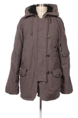 Дамско яке Polo Jeans Company by Ralph Lauren, Размер M, Цвят Сив, Цена 15,99 лв.