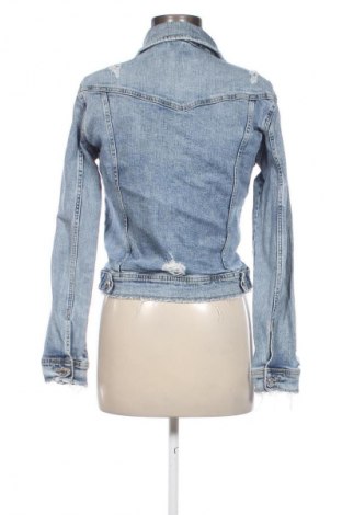 Geacă de femei Zara, Mărime M, Culoare Albastru, Preț 107,89 Lei