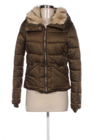 Geacă de femei Zara, Mărime S, Culoare Verde, Preț 107,89 Lei