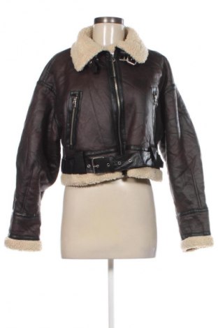 Дамско яке Zara, Размер M, Цвят Кафяв, Цена 79,99 лв.