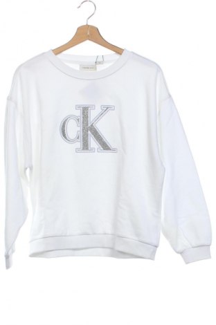 Gyerek blúz Calvin Klein Jeans, Méret 14-15y / 168-170 cm, Szín Fehér, Ár 12 899 Ft