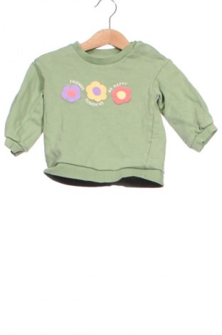 Bluză pentru copii H&M, Mărime 9-12m/ 74-80 cm, Culoare Verde, Preț 31,58 Lei