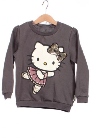 Παιδική μπλούζα Hello Kitty, Μέγεθος 5-6y/ 116-122 εκ., Χρώμα Γκρί, Τιμή 6,00 €