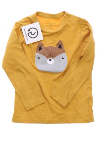 Bluză pentru copii Sinsay, Mărime 18-24m/ 86-98 cm, Culoare Galben, Preț 31,58 Lei