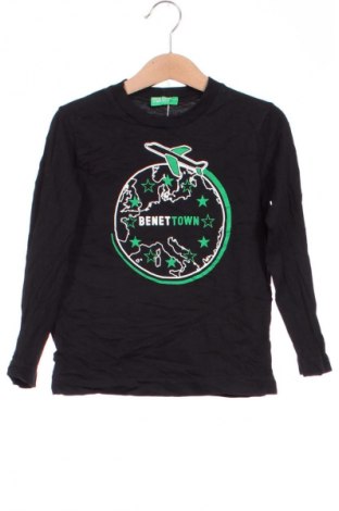 Παιδική μπλούζα United Colors Of Benetton, Μέγεθος 5-6y/ 116-122 εκ., Χρώμα Μαύρο, Τιμή 8,99 €