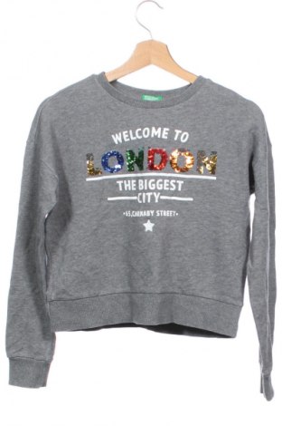 Kinder Shirt United Colors Of Benetton, Größe 12-13y/ 158-164 cm, Farbe Grau, Preis 9,99 €