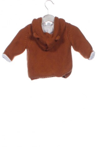 Pulover cu nasturi pentru copii Dopo Dopo, Mărime 2-3m/ 56-62 cm, Culoare Maro, Preț 45,00 Lei