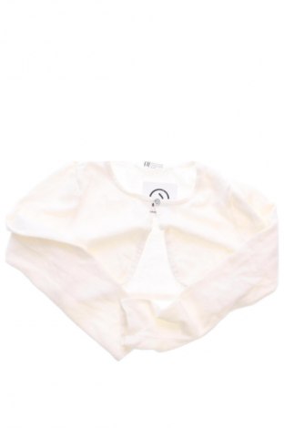 Детска жилетка H&M, Размер 6-9m/ 68-74 см, Цвят Бял, Цена 10,99 лв.