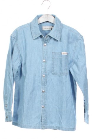 Dětská košile  Calvin Klein Jeans, Velikost 6-7y/ 122-128 cm, Barva Modrá, Cena  639,00 Kč