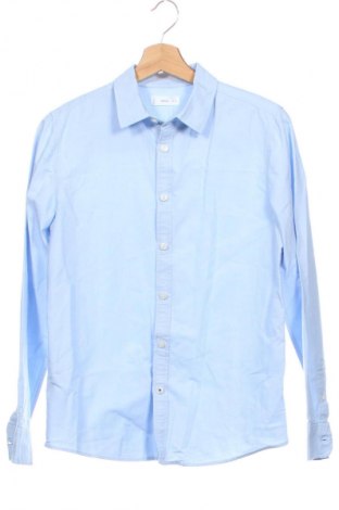 Kinderhemd Mango, Größe 13-14y/ 164-168 cm, Farbe Blau, Preis € 6,14