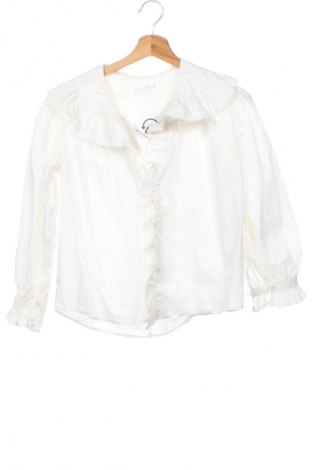 Kinderhemd Zara, Größe 10-11y/ 146-152 cm, Farbe Weiß, Preis € 7,19