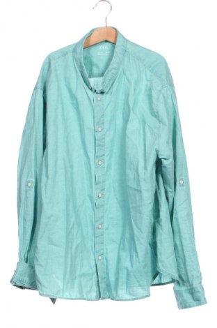 Kinderhemd Zara, Größe 13-14y/ 164-168 cm, Farbe Blau, Preis 7,19 €