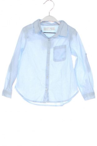 Kinderhemd Zara, Größe 2-3y/ 98-104 cm, Farbe Blau, Preis 7,19 €