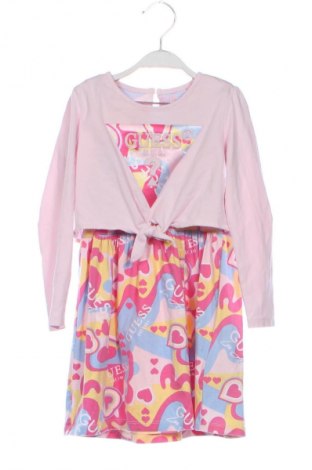 Dziecięca sukienka Guess, Rozmiar 3-4y/ 104-110 cm, Kolor Kolorowy, Cena 94,25 zł