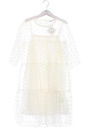 Dziecięca sukienka Reserved, Rozmiar 9-10y/ 140-146 cm, Kolor ecru, Cena 55,17 zł