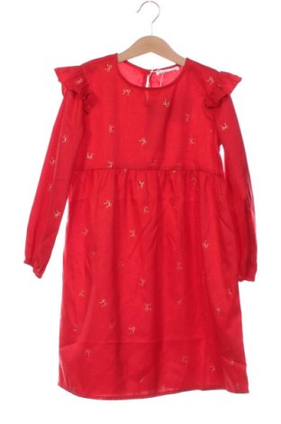 Dziecięca sukienka Sinsay, Rozmiar 5-6y/ 116-122 cm, Kolor Czerwony, Cena 87,36 zł