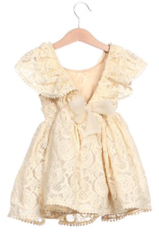 Dziecięca sukienka Unbranded, Rozmiar 18-24m/ 86-98 cm, Kolor Beżowy, Cena 55,17 zł