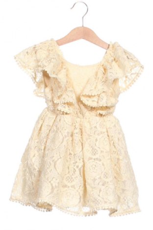 Dziecięca sukienka Unbranded, Rozmiar 18-24m/ 86-98 cm, Kolor Beżowy, Cena 55,17 zł