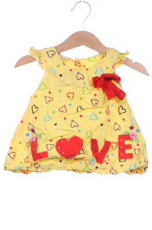 Παιδικό φόρεμα Unbranded, Μέγεθος 3-6m/ 62-68 εκ., Χρώμα Κίτρινο, Τιμή 12,25 €