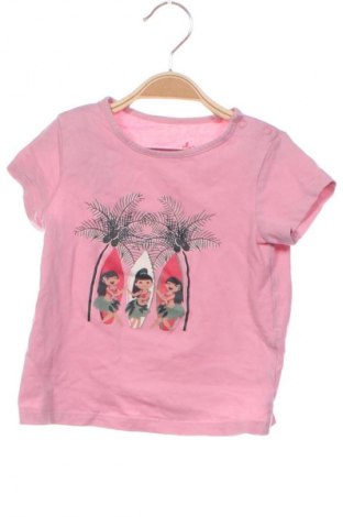 Dziecięcy T-shirt Lupilu, Rozmiar 18-24m/ 86-98 cm, Kolor Różowy, Cena 27,59 zł