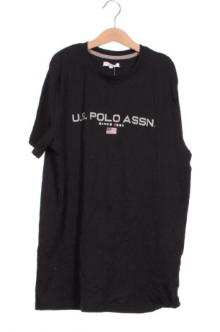 Gyerek póló U.S. Polo Assn., Méret 14-15y / 168-170 cm, Szín Fekete, Ár 7 449 Ft
