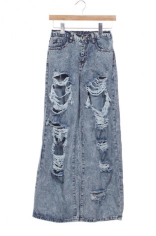 Dziecięce jeansy SHEIN, Rozmiar 12-13y/ 158-164 cm, Kolor Niebieski, Cena 73,56 zł